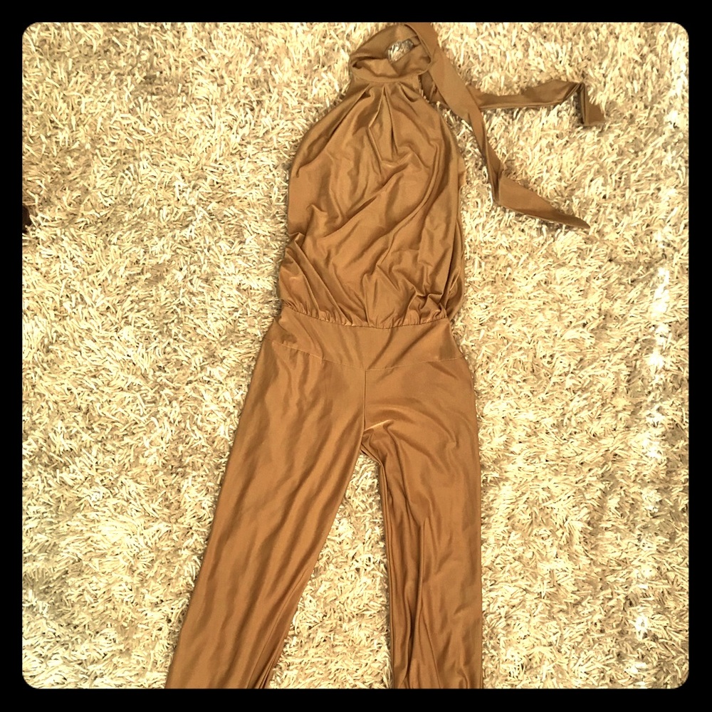 Gold Jumpsuit